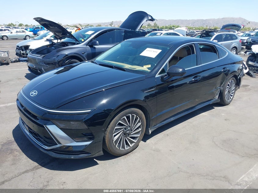 2024 Hyundai Sonata VIN KMHL54JJ8RA089056 IAAI salvage auction — REAR END, Salvage Title, sold $11,800 on 2026-07-16 (photo 2)