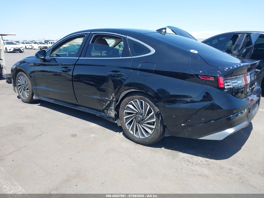 2024 Hyundai Sonata VIN KMHL54JJ8RA089056 IAAI salvage auction — REAR END, Salvage Title, sold $11,800 on 2026-07-16 (photo 6)