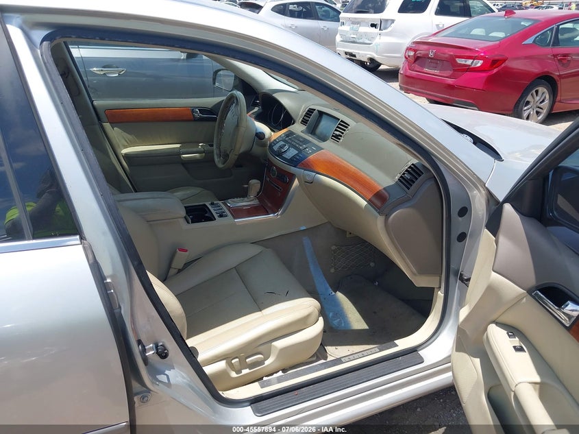 2006 Infiniti M45 VIN JNKBY01E46M202867 IAAI salvage auction — NORMAL WEAR, Original (Texas), sold $375 on 2026-07-28 (photo 5)