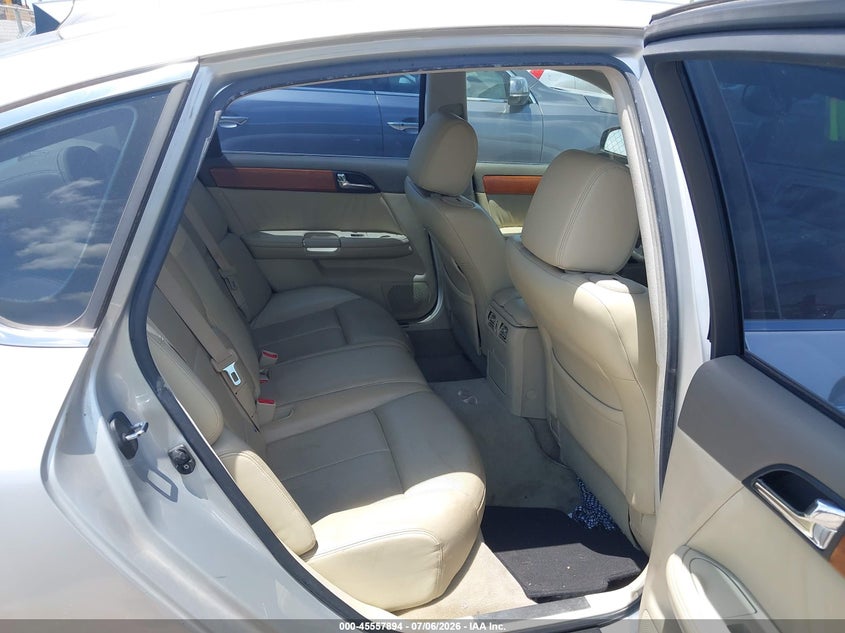 2006 Infiniti M45 VIN JNKBY01E46M202867 IAAI salvage auction — NORMAL WEAR, Original (Texas), sold $375 on 2026-07-28 (photo 8)