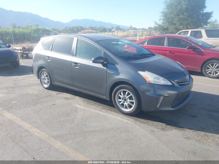 2013 Toyota Prius v VIN JTDZN3EU0D3191817 IAAI salvage auction — NORMAL WEAR, Clear (Utah), sold $825 on 2026-07-23 (photo 1)