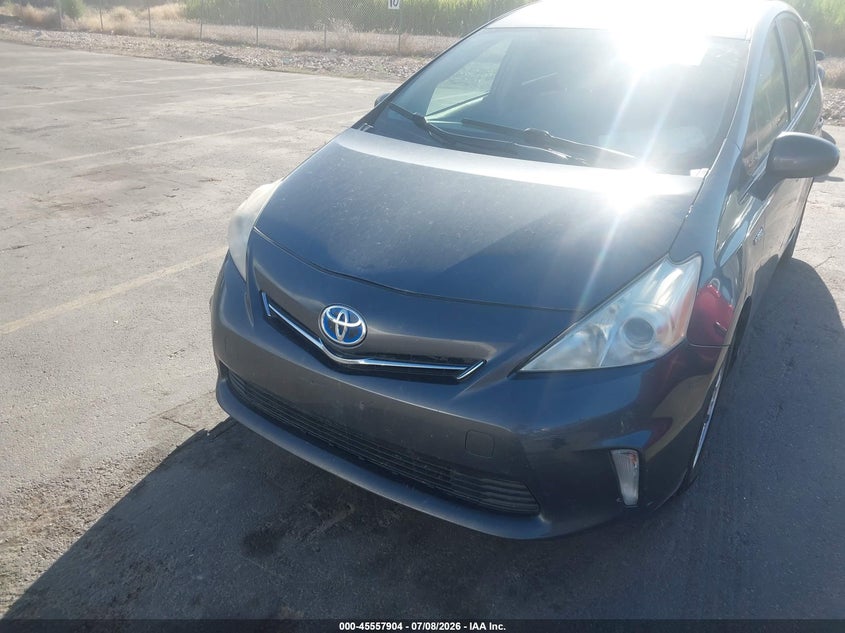 2013 Toyota Prius v VIN JTDZN3EU0D3191817 IAAI salvage auction — NORMAL WEAR, Clear (Utah), sold $825 on 2026-07-23 (photo 6)