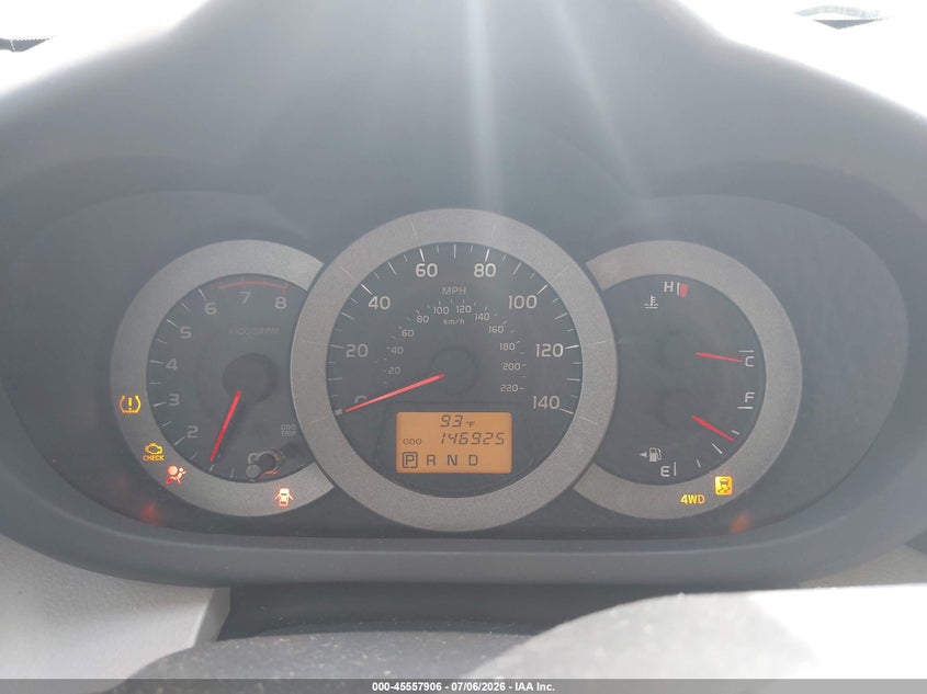 2010 Toyota Rav4 VIN JTMBF4DV5A5024223 IAAI salvage auction — LEFT SIDE, Clear (Florida), sold $1,600 on 2026-07-15 (photo 7)