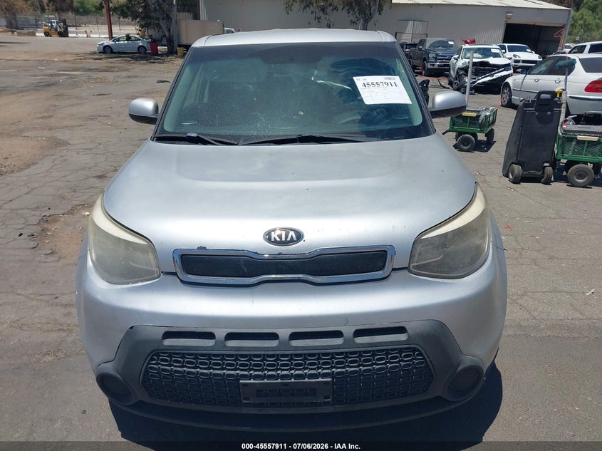 2016 Kia Soul VIN KNDJN2A28G7822936 IAAI salvage auction — NORMAL WEAR, Salvage Title - Dealer (California), sold $975 on 2026-07-28 (photo 6)