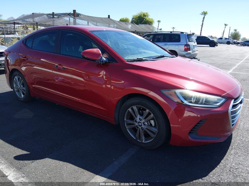 2017 Hyundai Elantra VIN KMHD84LF3HU072523 IAAI salvage auction — NORMAL WEAR, Clear (Nevada), sold $25 on 2026-07-24 (photo 1)