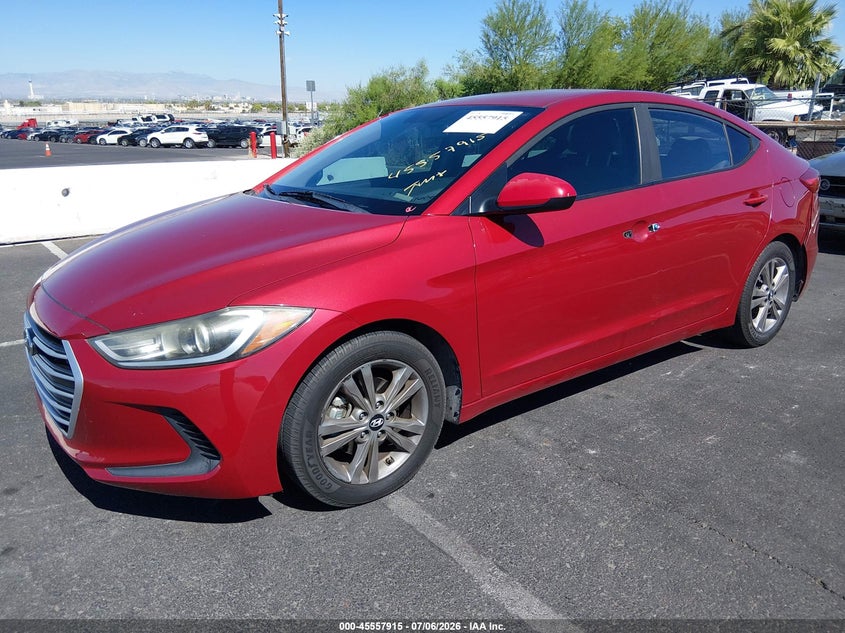 2017 Hyundai Elantra VIN KMHD84LF3HU072523 IAAI salvage auction — NORMAL WEAR, Clear (Nevada), sold $25 on 2026-07-24 (photo 2)