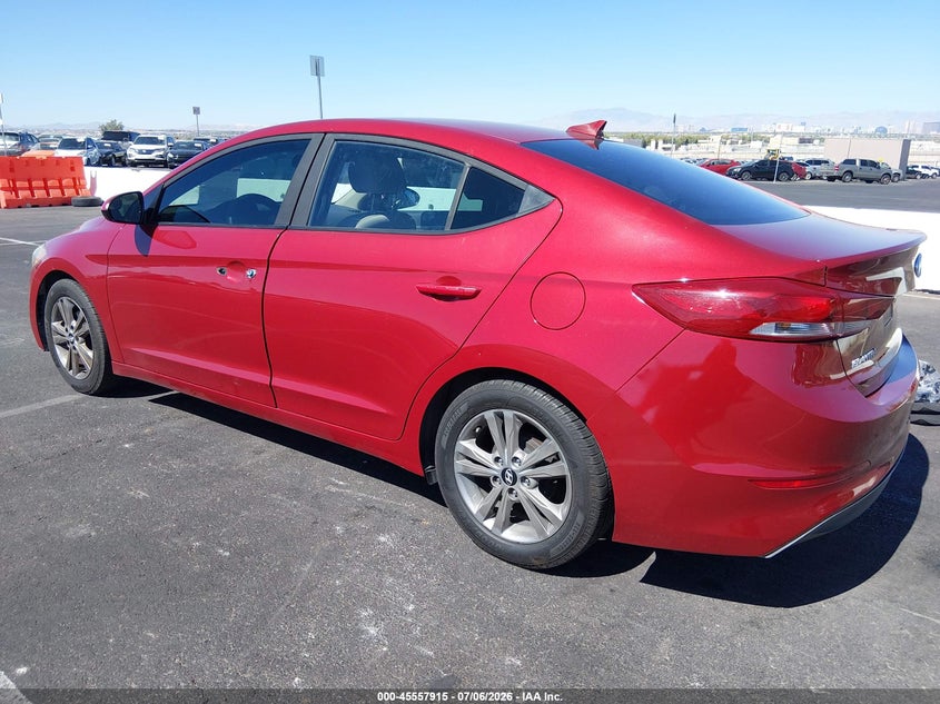 2017 Hyundai Elantra VIN KMHD84LF3HU072523 IAAI salvage auction — NORMAL WEAR, Clear (Nevada), sold $25 on 2026-07-24 (photo 3)