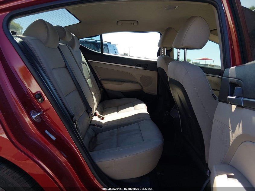 2017 Hyundai Elantra VIN KMHD84LF3HU072523 IAAI salvage auction — NORMAL WEAR, Clear (Nevada), sold $25 on 2026-07-24 (photo 8)