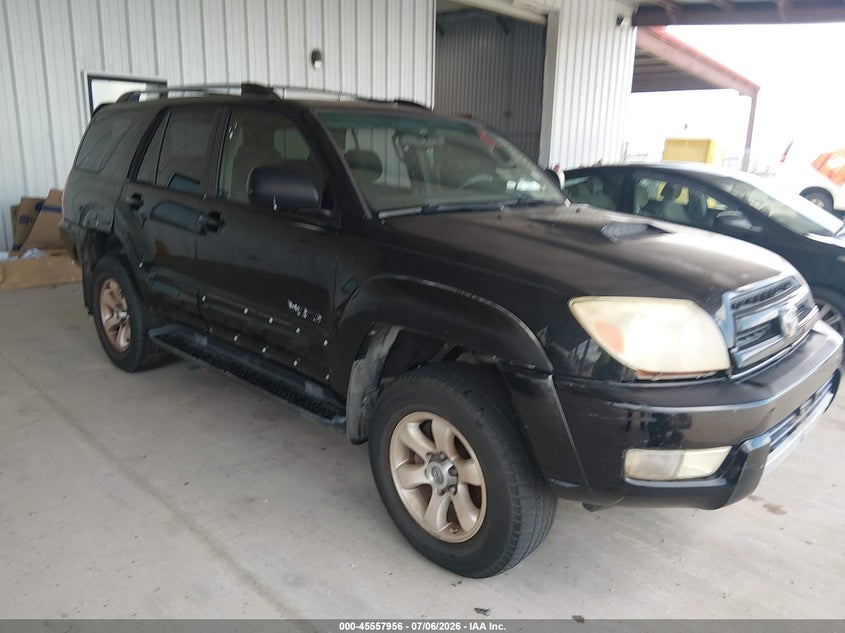 2004 Toyota 4runner VIN JTEZT14R540014684 IAAI salvage auction — NORMAL WEAR, Original (Texas), sold $2,550 on 2026-07-10 (photo 1)