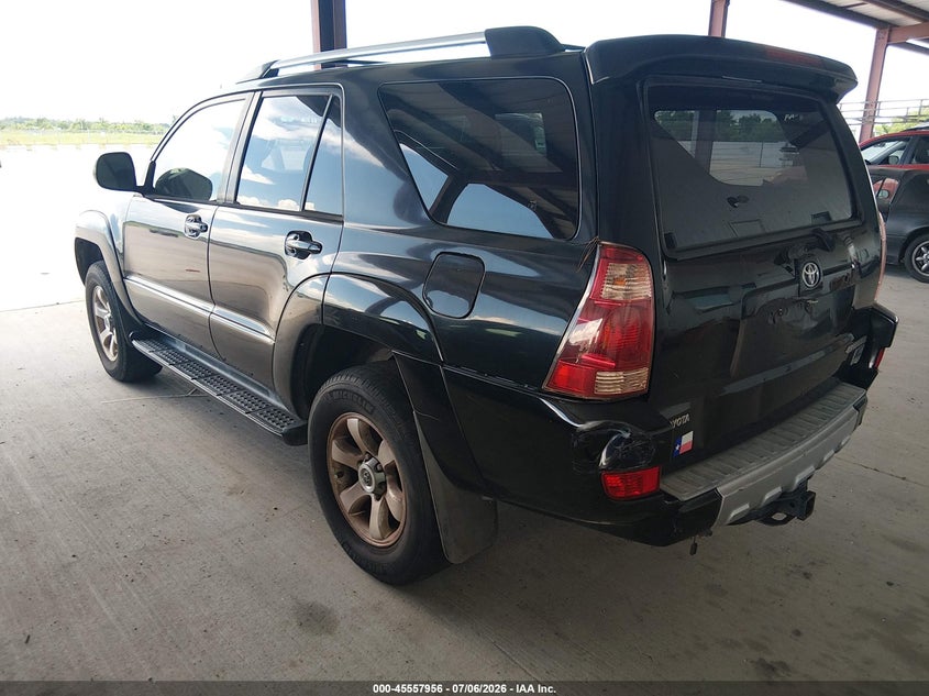 2004 Toyota 4runner VIN JTEZT14R540014684 IAAI salvage auction — NORMAL WEAR, Original (Texas), sold $2,550 on 2026-07-10 (photo 3)
