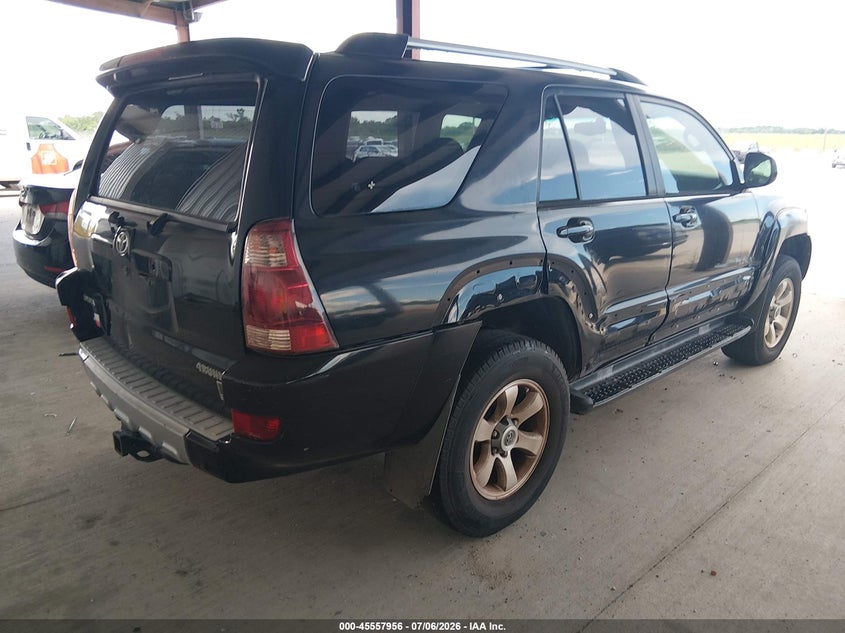 2004 Toyota 4runner VIN JTEZT14R540014684 IAAI salvage auction — NORMAL WEAR, Original (Texas), sold $2,550 on 2026-07-10 (photo 4)