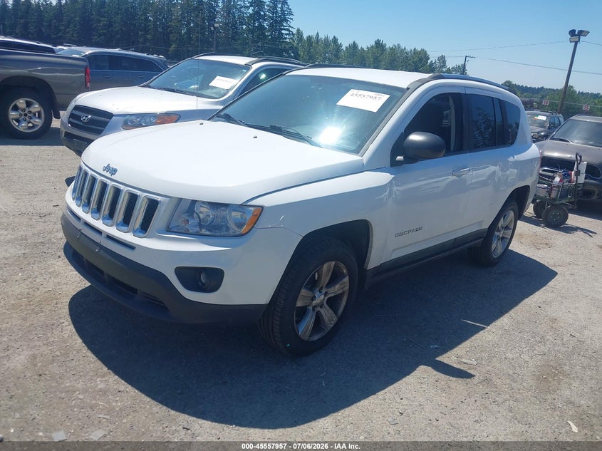 2011 Jeep Compass VIN 1J4NT1FA4BD243187 IAAI salvage auction — NORMAL WEAR, Clear (Washington), sold $825 on 2026-08-01 (photo 2)