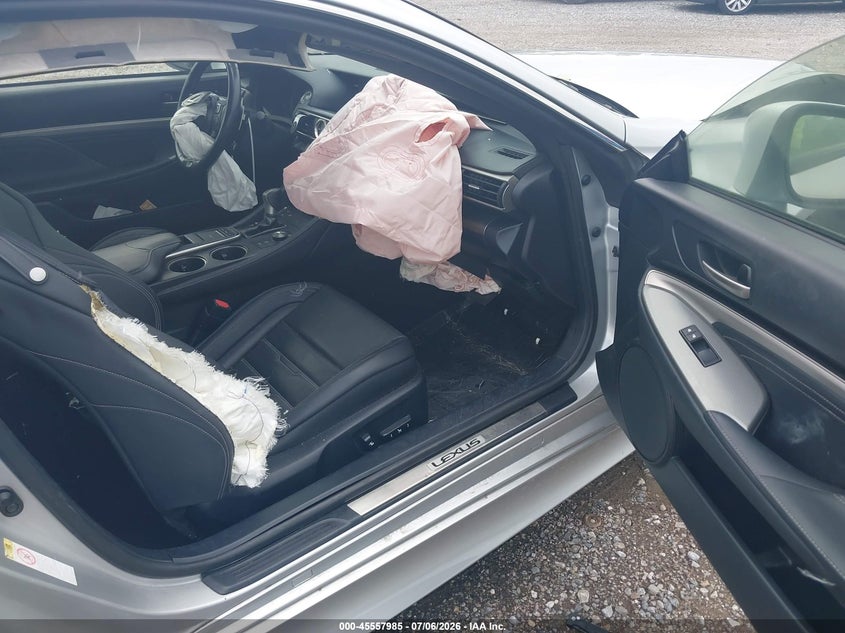 2015 Lexus Rc VIN JTHSE5BC3F5002267 IAAI salvage auction — FRONT END, Salvage - Greater Than 75% (Maryland), sold $1,700 on 2026-07-19 (photo 5)