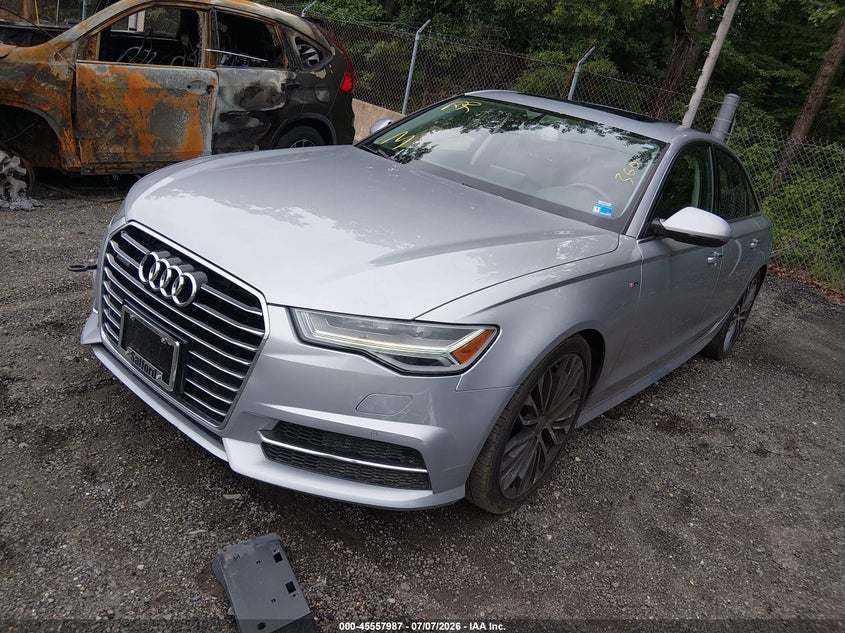 2016 Audi A6 VIN WAUGFAFC1GN127404 IAAI salvage auction — NORMAL WEAR, Clear (Virginia), sold $2,425 on 2026-07-29 (photo 2)