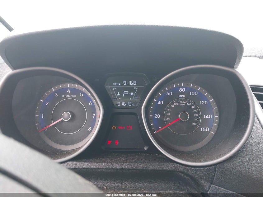 2015 Hyundai Elantra VIN KMHDH4AE8FU354065 IAAI salvage auction — NORMAL WEAR, Clear - Public Restricted (Oklahoma), sold $600 on 2026-07-22 (photo 7)