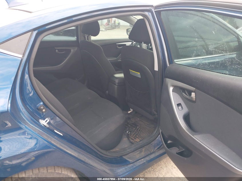 2015 Hyundai Elantra VIN KMHDH4AE8FU354065 IAAI salvage auction — NORMAL WEAR, Clear - Public Restricted (Oklahoma), sold $600 on 2026-07-22 (photo 8)