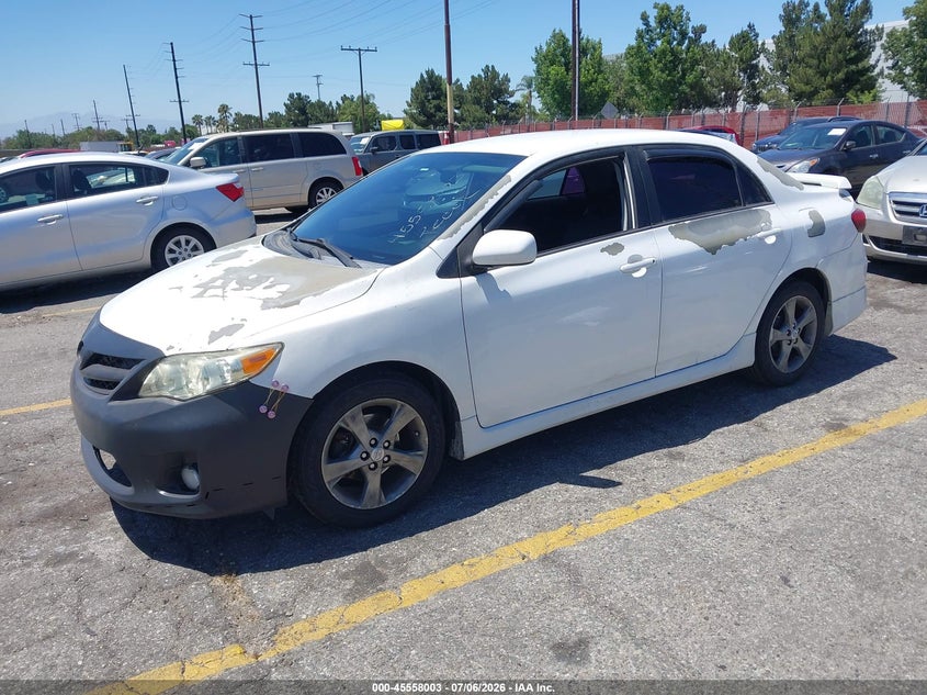 2013 Toyota Corolla VIN 5YFBU4EEXDP183914 IAAI salvage auction — NORMAL WEAR, Clear - Dealer Only (California), sold $1,775 on 2026-07-28 (photo 2)