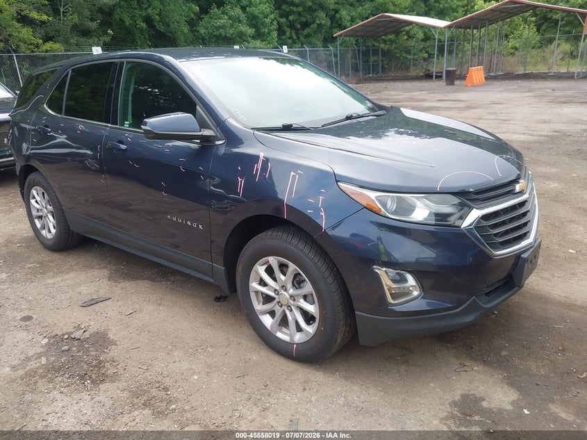 2018 Chevrolet Equinox VIN 3GNAXSEV8JL293626 IAAI salvage auction — REAR END, Salvage - Greater Than 75% (Maryland), sold $2,000 on 2026-08-01 (photo 1)
