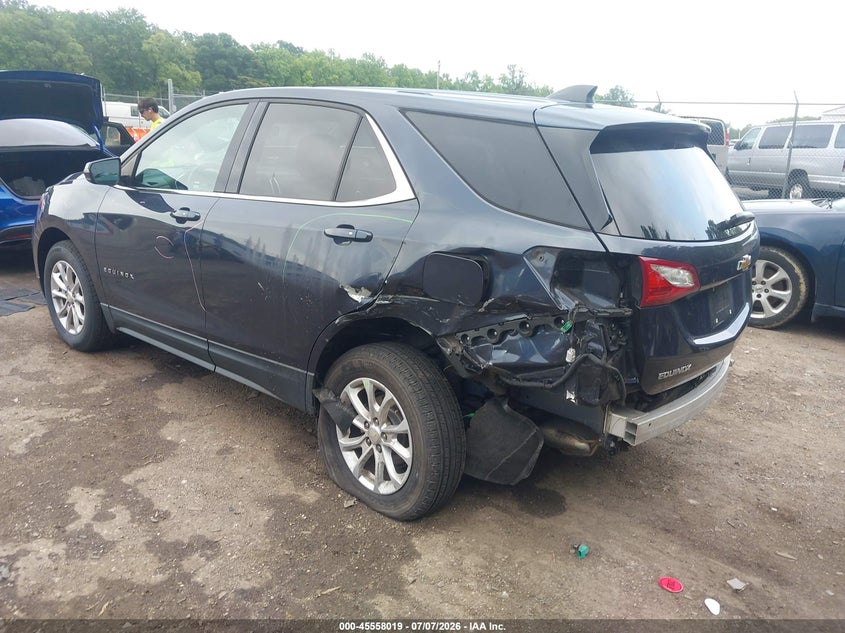 2018 Chevrolet Equinox VIN 3GNAXSEV8JL293626 IAAI salvage auction — REAR END, Salvage - Greater Than 75% (Maryland), sold $2,000 on 2026-08-01 (photo 3)