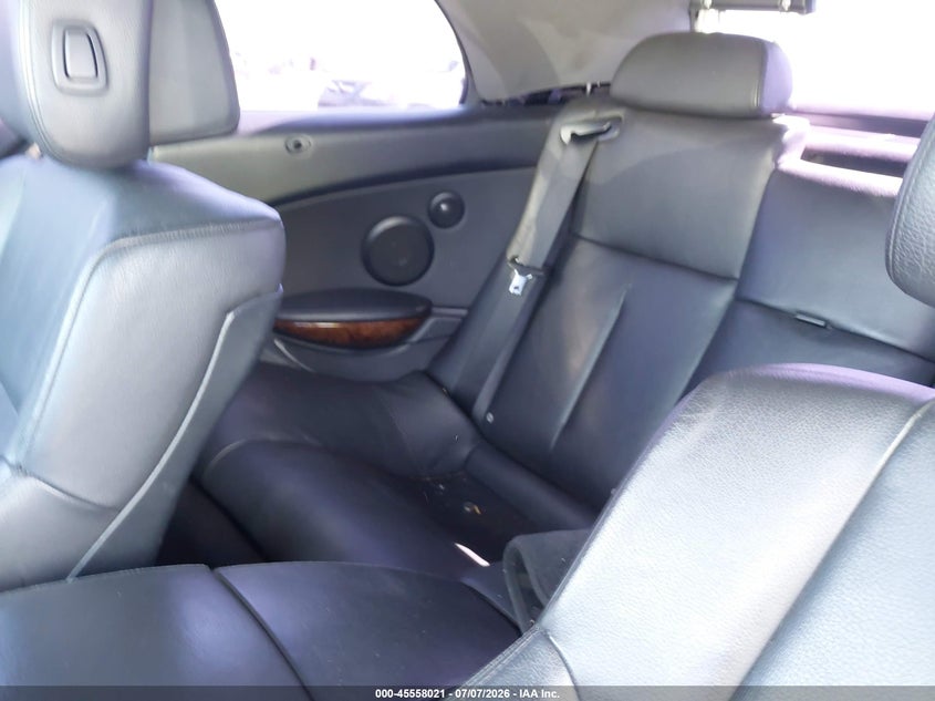 2008 BMW 6 series VIN WBAEB53538CX62007 IAAI salvage auction — NORMAL WEAR, Clear - Dealer Only (California), sold $550 on 2026-07-09 (photo 8)