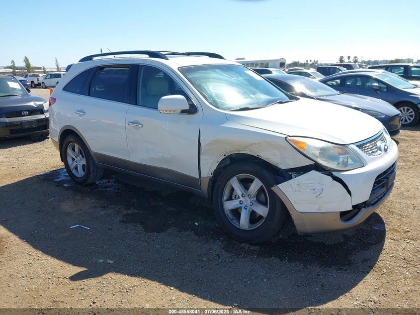 2011 Hyundai Veracruz VIN KM8NU4CC5BU174550 IAAI salvage auction — RIGHT FRONT, Salvage (California), sold $2,050 on 2026-07-17 (photo 1)