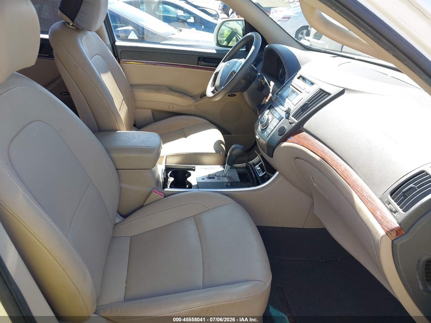 2011 Hyundai Veracruz VIN KM8NU4CC5BU174550 IAAI salvage auction — RIGHT FRONT, Salvage (California), sold $2,050 on 2026-07-17 (photo 5)