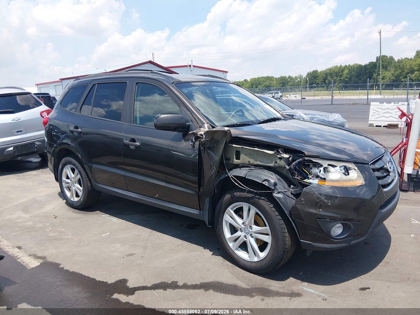 2011 Hyundai Santa fe VIN 5XYZHDAG7BG004031 IAAI salvage auction — RIGHT FRONT, Salvage (North Carolina), sold $675 on 2026-07-31 (photo 1)