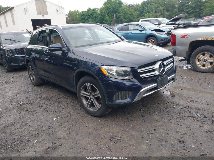 2016 Mercedes-benz Glc VIN WDC0G4KB9GF052276 IAAI salvage auction — NORMAL WEAR, Clear (New York), sold $3,025 on 2026-07-28 (photo 1)