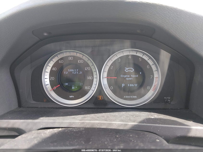 2013 Volvo S60 VIN YV1612FS2D2180730 IAAI salvage auction — NORMAL WEAR, Clear (South Carolina), sold $2,950 on 2026-07-15 (photo 7)