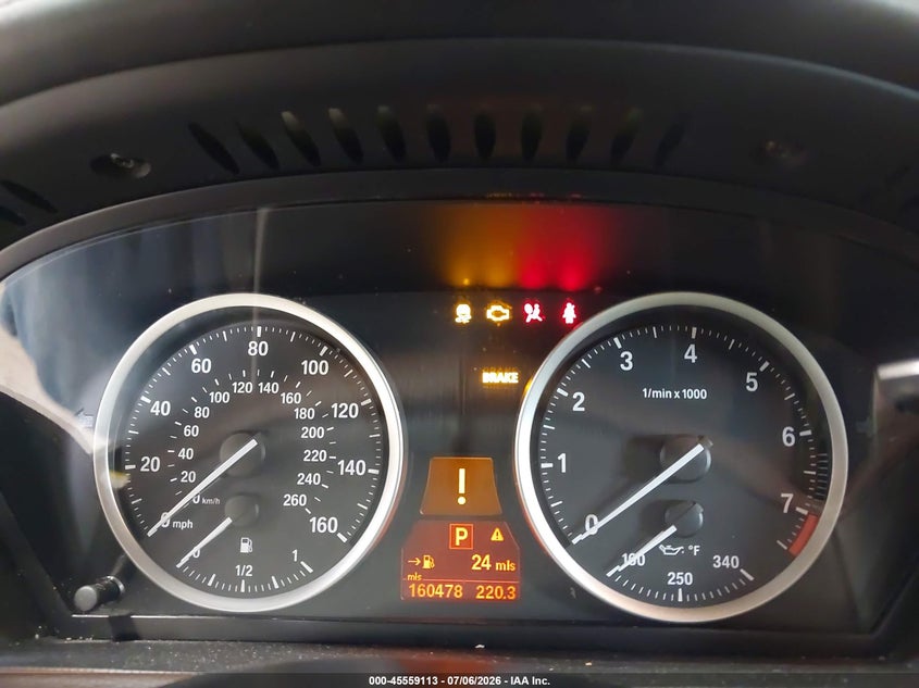 2014 BMW X6 VIN 5UXFG8C56EL592746 IAAI salvage auction — SUSPENSION, Salvage Title, sold $2,200 on 2026-07-19 (photo 7)
