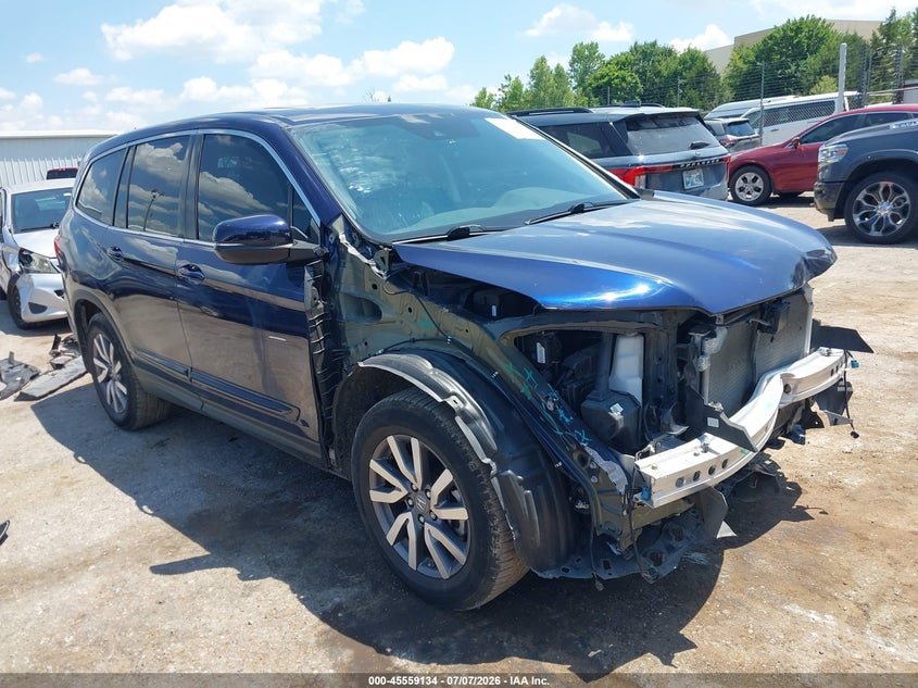 2022 Honda Pilot VIN 5FNYF5H5XNB002877 — IAAI salvage auction photo