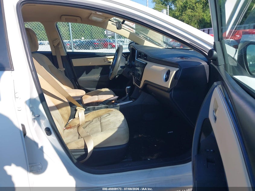 2017 Toyota Corolla VIN 5YFBURHE7HP672284 IAAI salvage auction — FRONT END, Salvage (Alabama), sold $250 on 2026-07-23 (photo 5)
