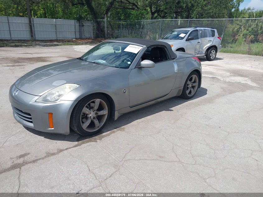 2006 Nissan 350z VIN JN1AZ36A76M480344 IAAI salvage auction — NORMAL WEAR, Clear (Montana), sold $175 on 2026-07-29 (photo 2)