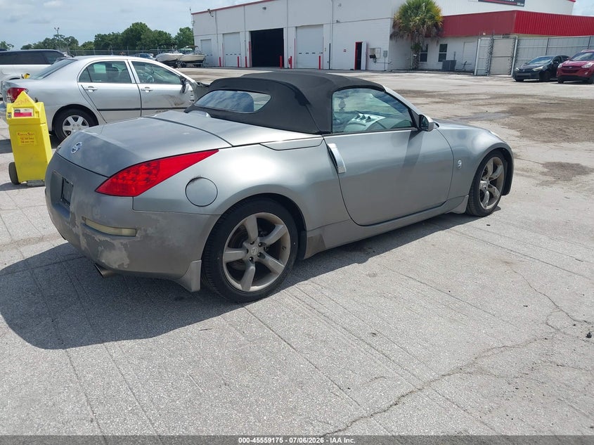 2006 Nissan 350z VIN JN1AZ36A76M480344 IAAI salvage auction — NORMAL WEAR, Clear (Montana), sold $175 on 2026-07-29 (photo 4)