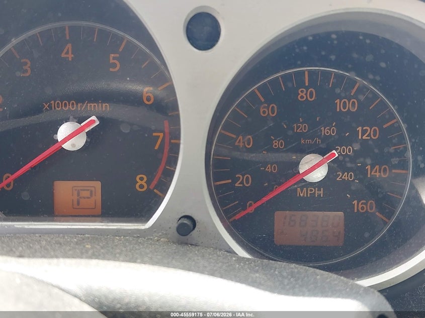 2006 Nissan 350z VIN JN1AZ36A76M480344 IAAI salvage auction — NORMAL WEAR, Clear (Montana), sold $175 on 2026-07-29 (photo 7)