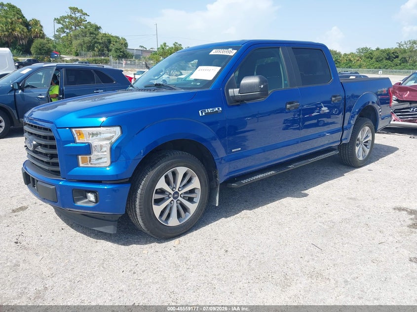 2017 Ford F-150 VIN 1FTEW1CP5HKE06018 IAAI salvage auction — RIGHT SIDE, Salvage Title, sold $6,250 on 2026-07-31 (photo 2)