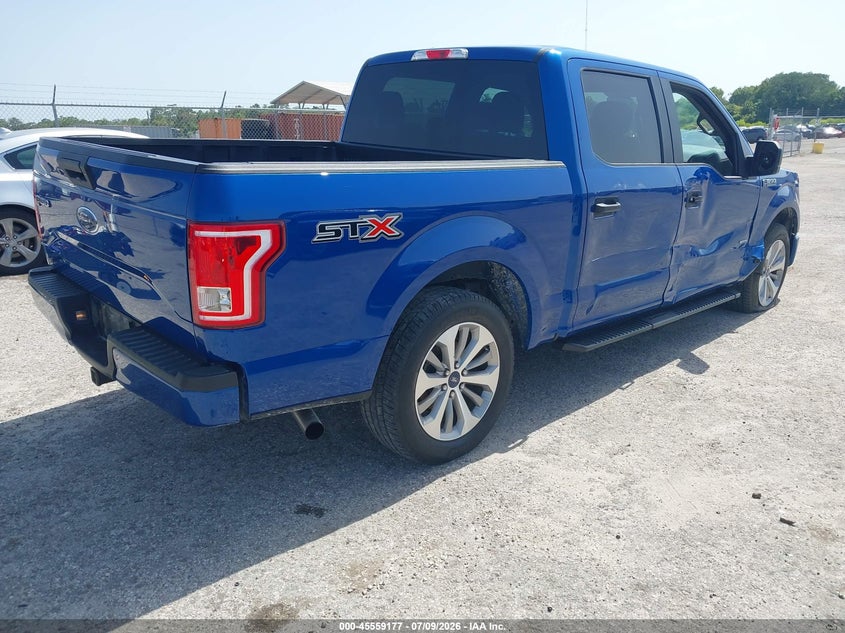 2017 Ford F-150 VIN 1FTEW1CP5HKE06018 IAAI salvage auction — RIGHT SIDE, Salvage Title, sold $6,250 on 2026-07-31 (photo 4)