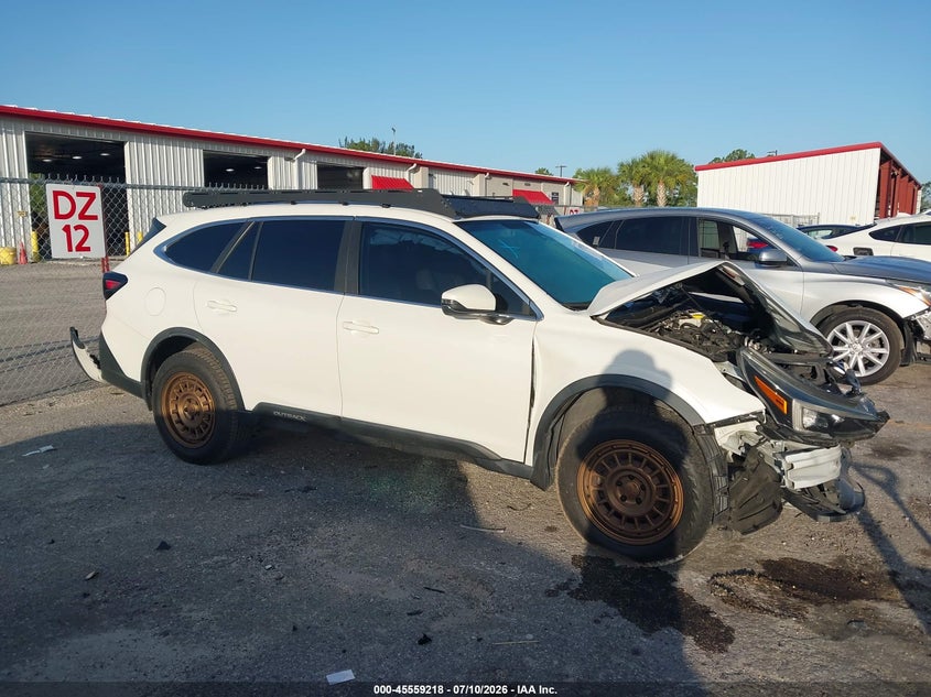 2022 Subaru Outback VIN 4S4BTAFC6N3149425 IAAI salvage auction — FRONT END, Salvage Title, sold $3,100 on 2026-08-24 (photo 1)