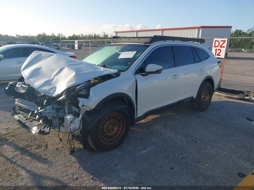 2022 Subaru Outback VIN 4S4BTAFC6N3149425 IAAI salvage auction — FRONT END, Salvage Title, sold $3,100 on 2026-08-24 (photo 2)