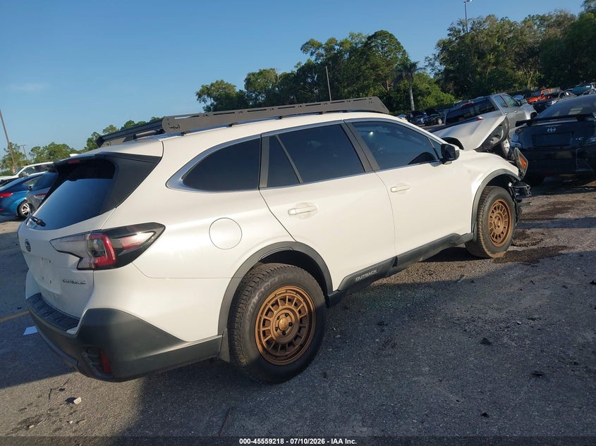 2022 Subaru Outback VIN 4S4BTAFC6N3149425 IAAI salvage auction — FRONT END, Salvage Title, sold $3,100 on 2026-08-24 (photo 4)