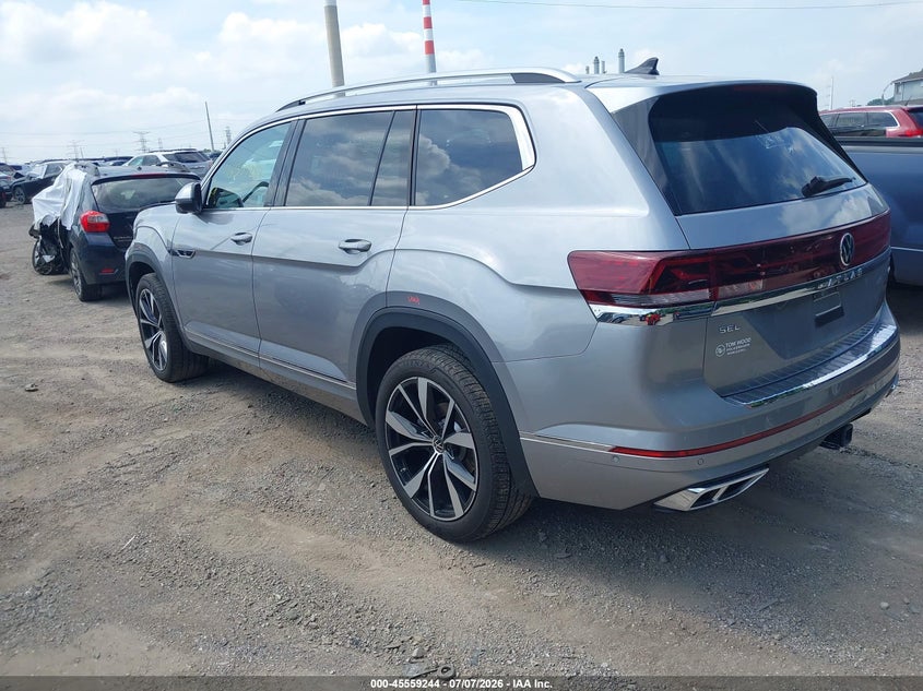 2025 Volkswagen Atlas VIN 1V2FR2CA4SC546736 IAAI salvage auction — FRONT END, Salvage (Indiana), sold $17,700 on 2026-07-29 (photo 3)