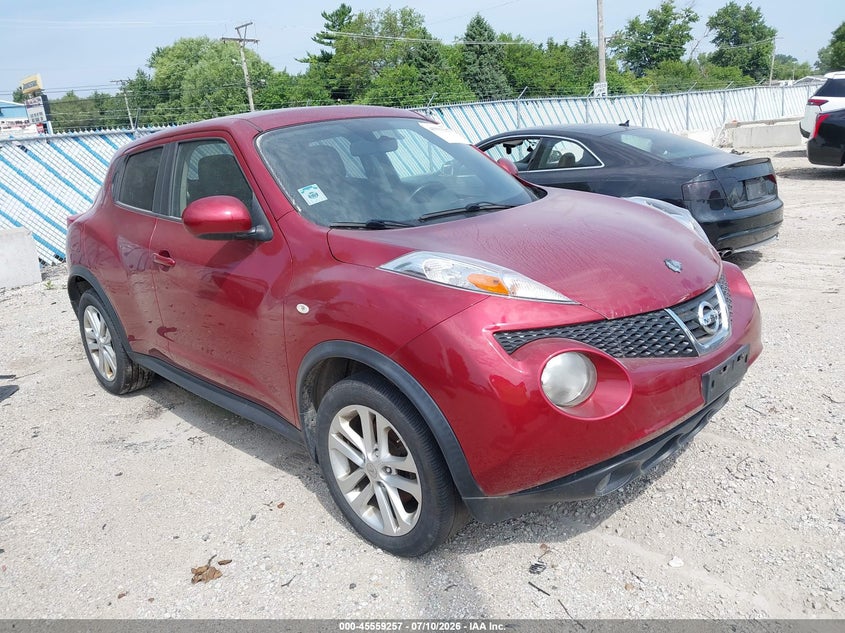 2013 Nissan Juke VIN JN8AF5MR2DT200007 IAAI salvage auction — NORMAL WEAR, Clear (Illinois), sold $25 on 2026-07-28 (photo 1)