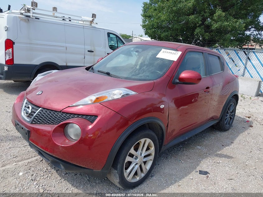2013 Nissan Juke VIN JN8AF5MR2DT200007 IAAI salvage auction — NORMAL WEAR, Clear (Illinois), sold $25 on 2026-07-28 (photo 2)