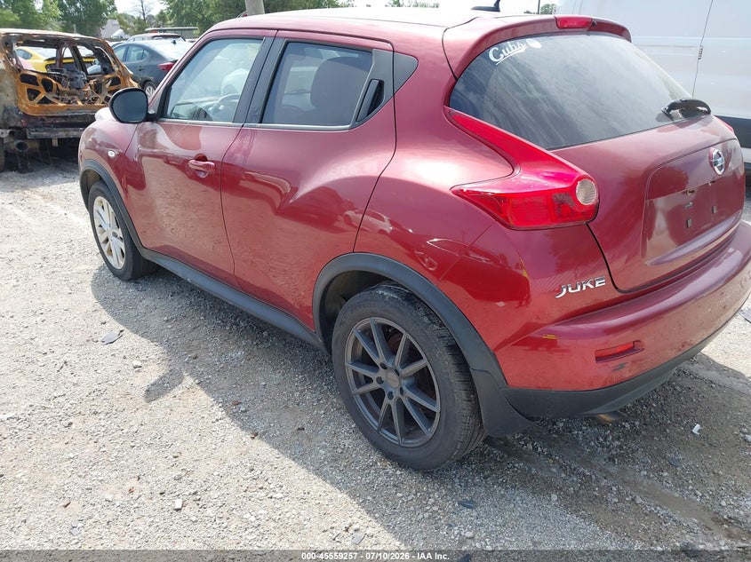 2013 Nissan Juke VIN JN8AF5MR2DT200007 IAAI salvage auction — NORMAL WEAR, Clear (Illinois), sold $25 on 2026-07-28 (photo 3)