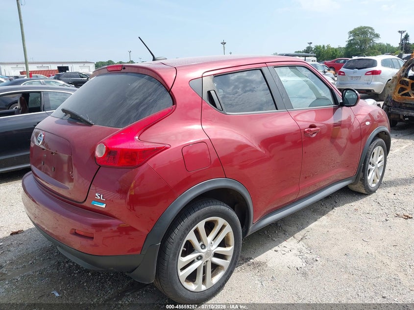2013 Nissan Juke VIN JN8AF5MR2DT200007 IAAI salvage auction — NORMAL WEAR, Clear (Illinois), sold $25 on 2026-07-28 (photo 4)