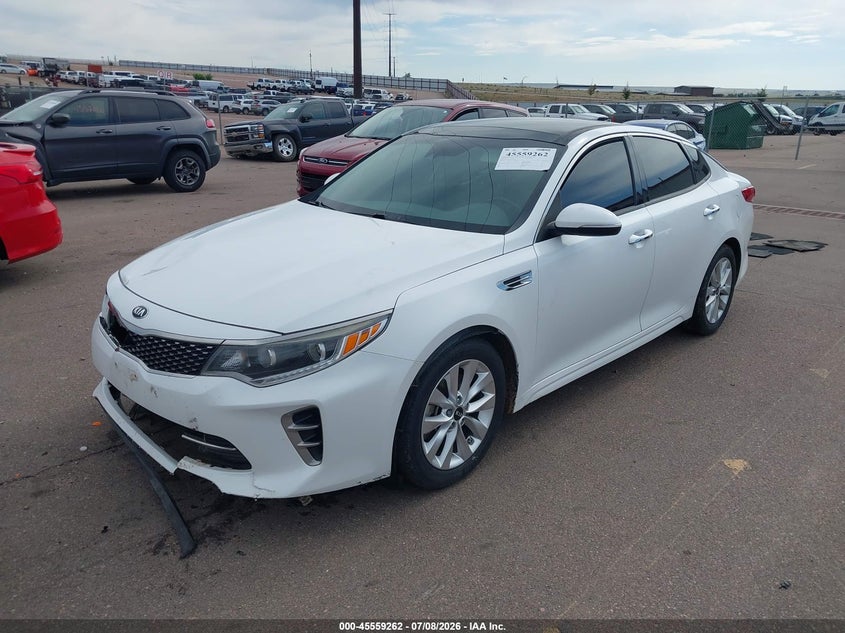2017 Kia Optima VIN 5XXGU4L33HG175482 IAAI salvage auction — FRONT END, Salvage (Colorado), sold $1,750 on 2026-08-22 (photo 2)