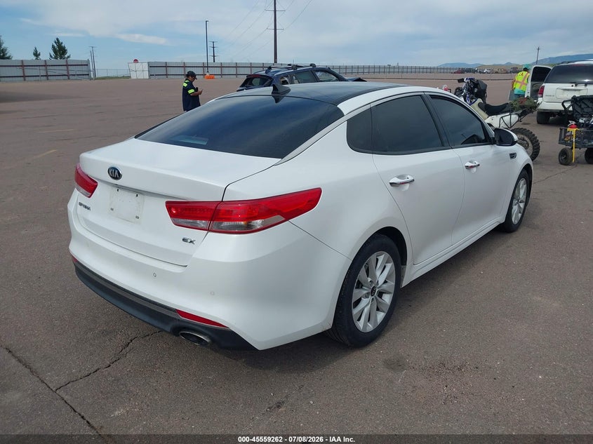 2017 Kia Optima VIN 5XXGU4L33HG175482 IAAI salvage auction — FRONT END, Salvage (Colorado), sold $1,750 on 2026-08-22 (photo 4)