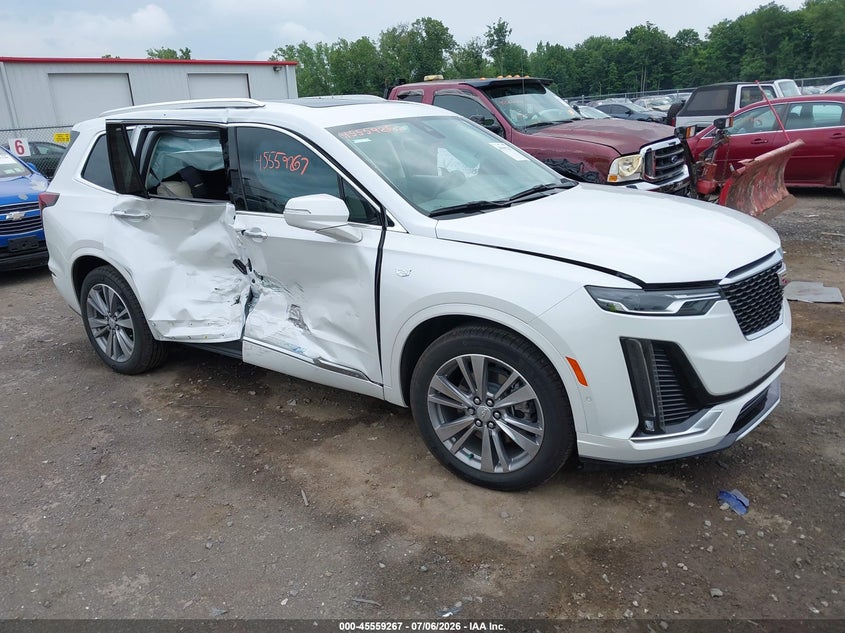 2025 Cadillac Xt6 VIN 1GYKPCRS6SZ129184 — IAAI salvage auction photo