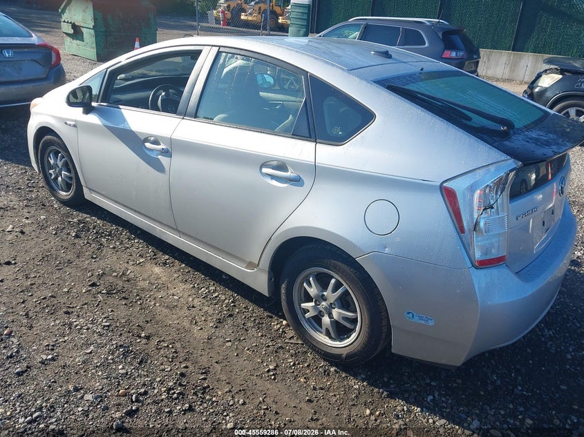 2010 Toyota Prius VIN JTDKN3DUXA0161837 IAAI salvage auction — FRONT & REAR, Mv-907A (New York), sold $850 on 2026-07-21 (photo 3)