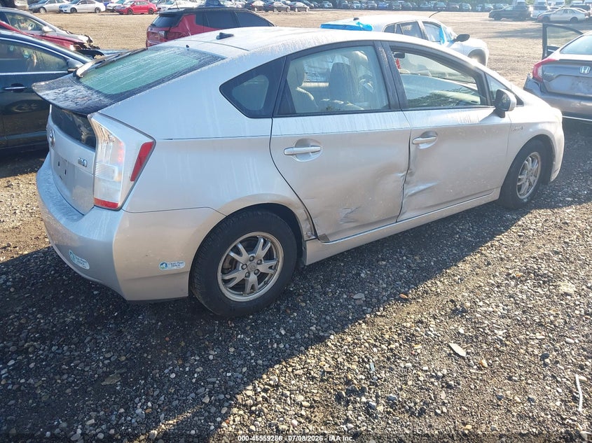 2010 Toyota Prius VIN JTDKN3DUXA0161837 IAAI salvage auction — FRONT & REAR, Mv-907A (New York), sold $850 on 2026-07-21 (photo 4)